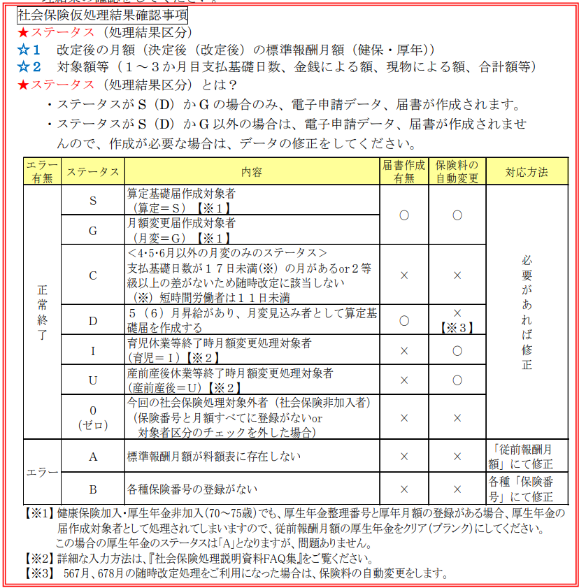 【図】５．【必須】社会保険対象月３か月目（定時決定であれば６月）社保仮処理結果確認_ステータスとは.png